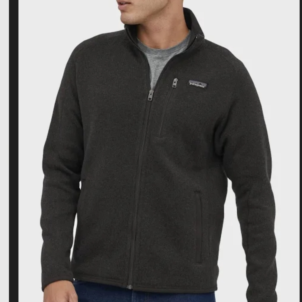 Patagonia Men's Better Sweater Jacket, size Medium, Black